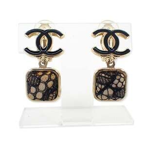 Chanel Cc Logo Clip-On Earrings Metal #228839C87B